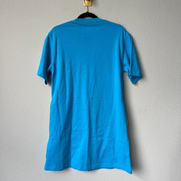 NEW Nike Air Jordan Women's Essential Shirt Dress in Bright Blue Size S - Picture 4 of 8